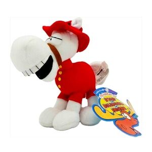 💕 Dudley Do-Right of The Mounties w/his Horse, set of 2 Plush Toys